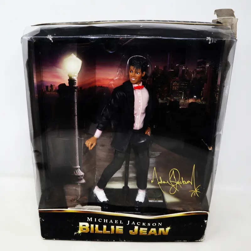 2010 Playmates Toys Michael Jackson Billie Jean 10" Replica Figure Doll Boxed 1