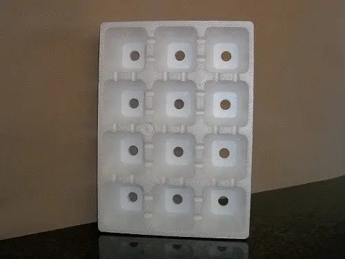 5 Pack - 12 Cell Polystyrene Seed Trays 1