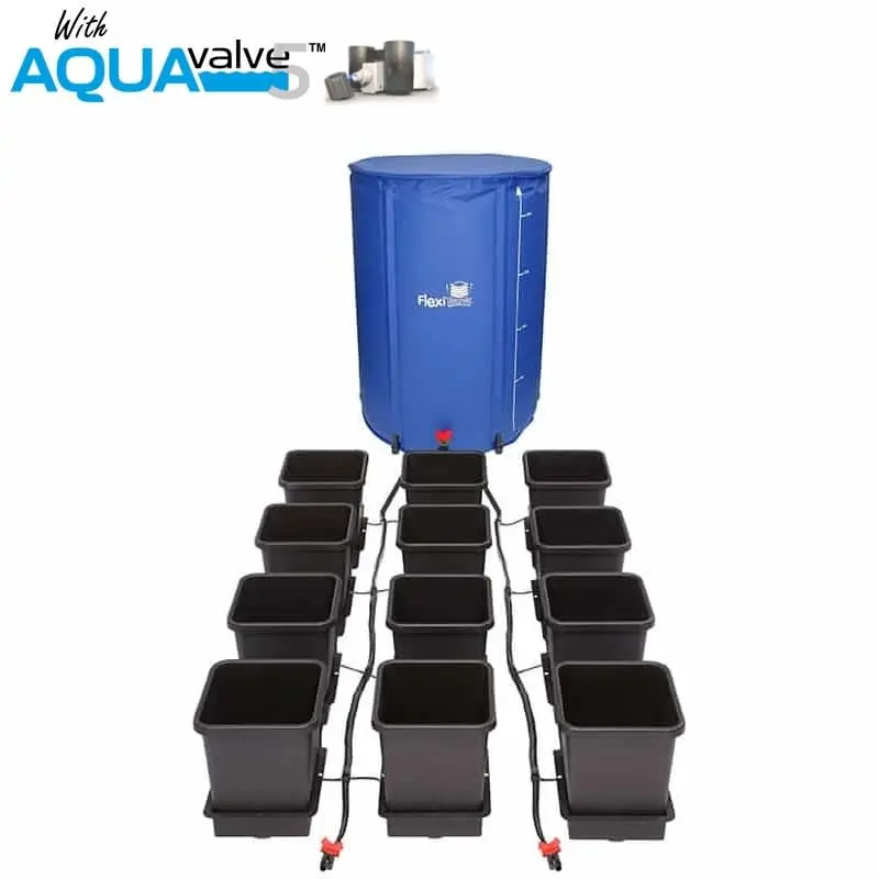 Autopot 12 Pot System Aquavalve 5 With 15L Pots And 225L Tank - Hydroponic Systems 1