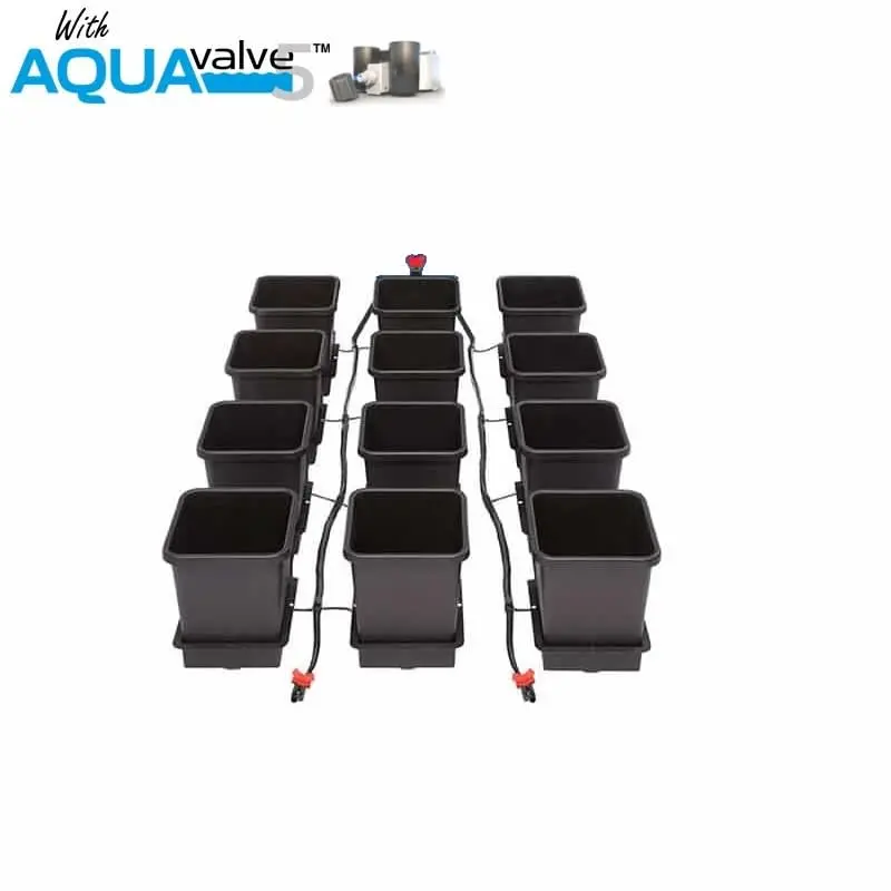Autopot 12 Pot System Aquavalve 5 With 15L Pots Without Tank - Hydroponic Systems 1