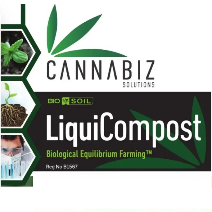 Cannabiz Liquicompost - Hydroponic & Soil Nutrients Fertlizer 1