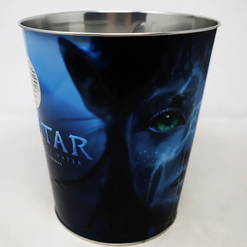 Odeon Avatar The Way Of The Water Film Movie Popcorn Tin Bucket Brand New Unused Souvenir 1