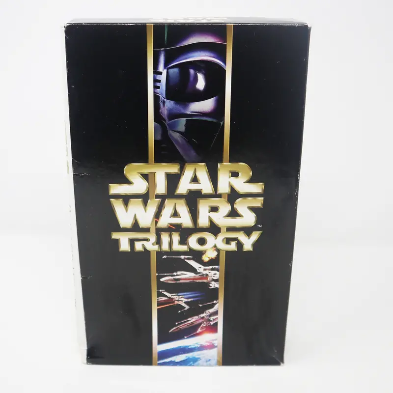 Vintage 2000 Star Wars Trilogy Special Edition Vcd Video Cd Complete Boxed Sealed Rare 1