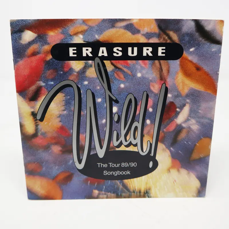 Vintage Erasure Wild! The Tour 89/90 Songbook Concert Programme Program Book 1