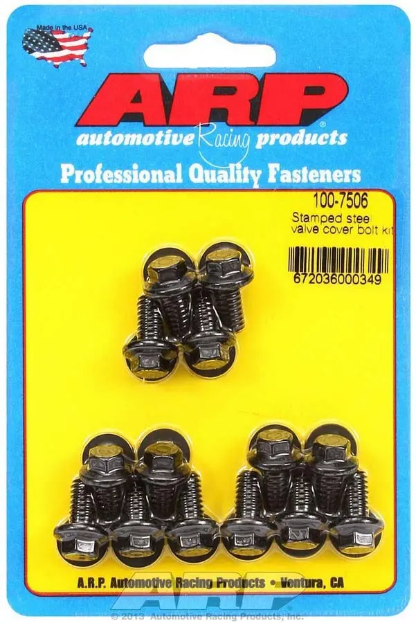 Arp 1/4-20 6-Point Valve Cover Bolt Kit – 14-Piece Set (100-7506) 1