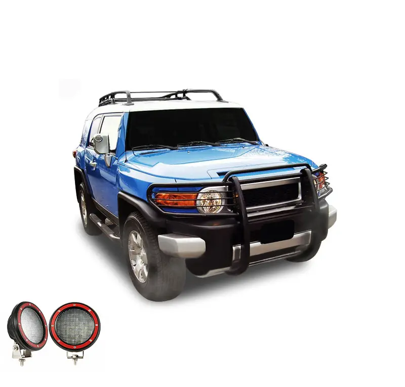 Black Horse Off Road 17A098600Ma-Plfr Modular Steel Grille Guard – Black Finish 1