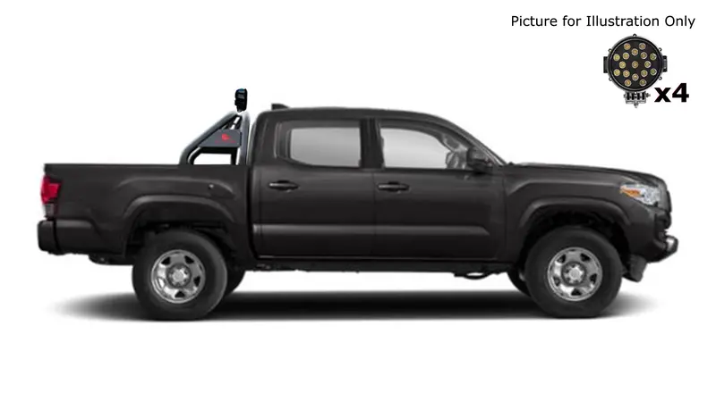 Black Horse Off Road Rb006Bk-Plb Classic Steel Roll Bar Kit For Off-Road Vehicles 1