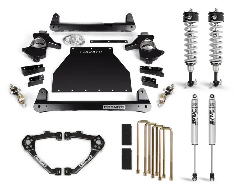 Cognito Motorsports 210-P0965 6-Inch Lift Kit – Includes Fox Ps Ifp 2.0 Shocks For 2014–2018 Silverado/Sierra 1500 1