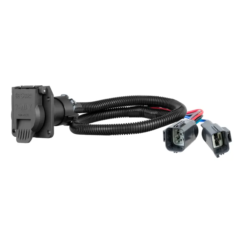 Curt Custom 7-Way Rv Wiring Harness – Designed For Ford F-250/F-350/F-450 Trucks 1