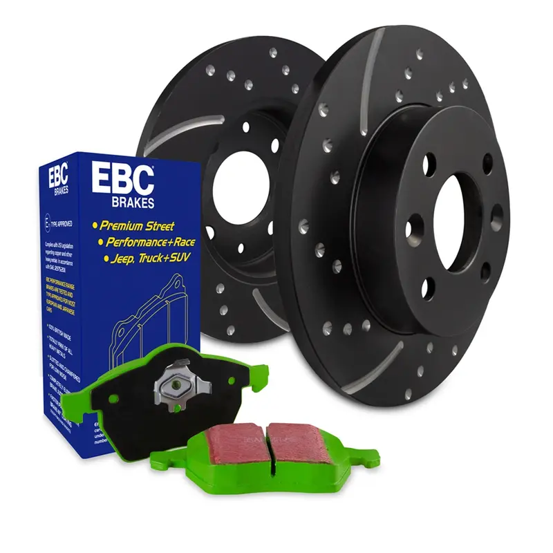 Ebc Greenstuff 2000 Brake Kit With Gd Rotors – S10Kf1698 Front Set 1