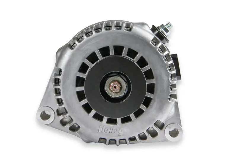 Holley 197-302 150-Amp Single-Wire Aluminum Alternator – Natural Finish 1