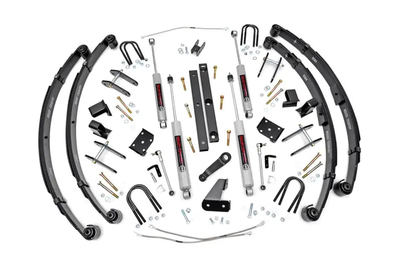 Rough Country X-Series 4.5-Inch Suspension Lift Kit With Performance Shocks 1
