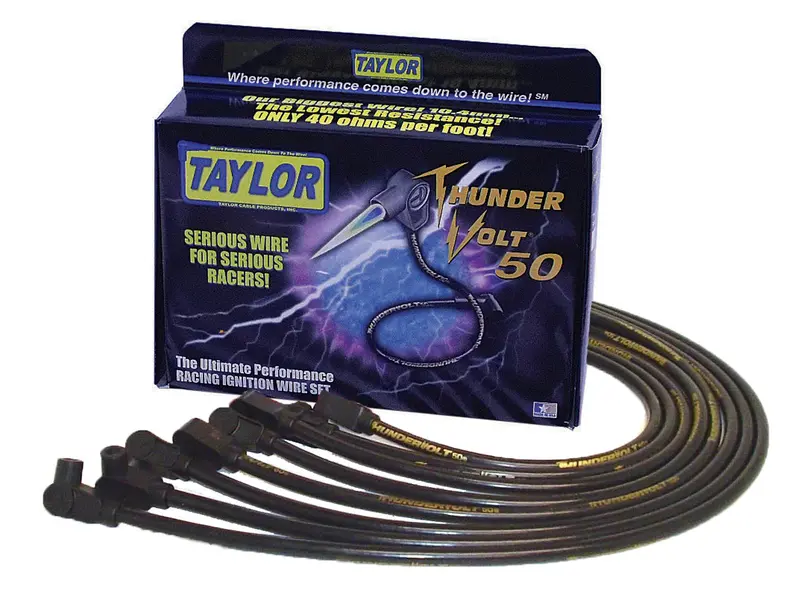 Taylor Cable Thundervolt 10.4 Race-Fit Ignition Wire Set – Black 1